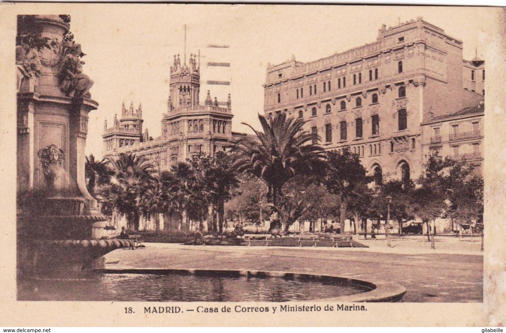 ESPAGNE - MADRID -  Casa De Correos Y Ministerio De Marina - Madrid