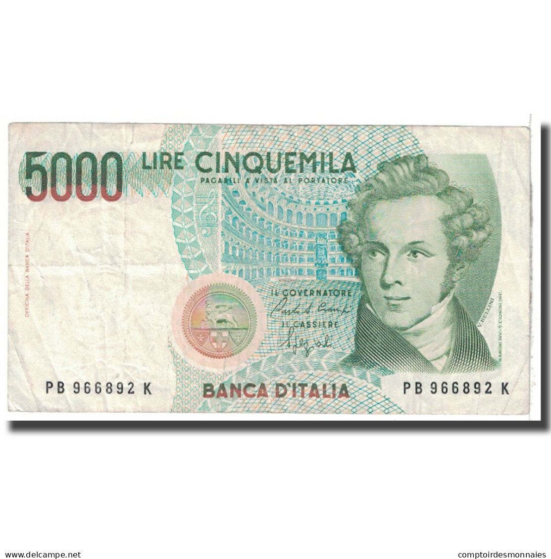 Billet, Italie, 5000 Lire, 1985, 1985-01-04, KM:111b, TB - 5.000 Lire