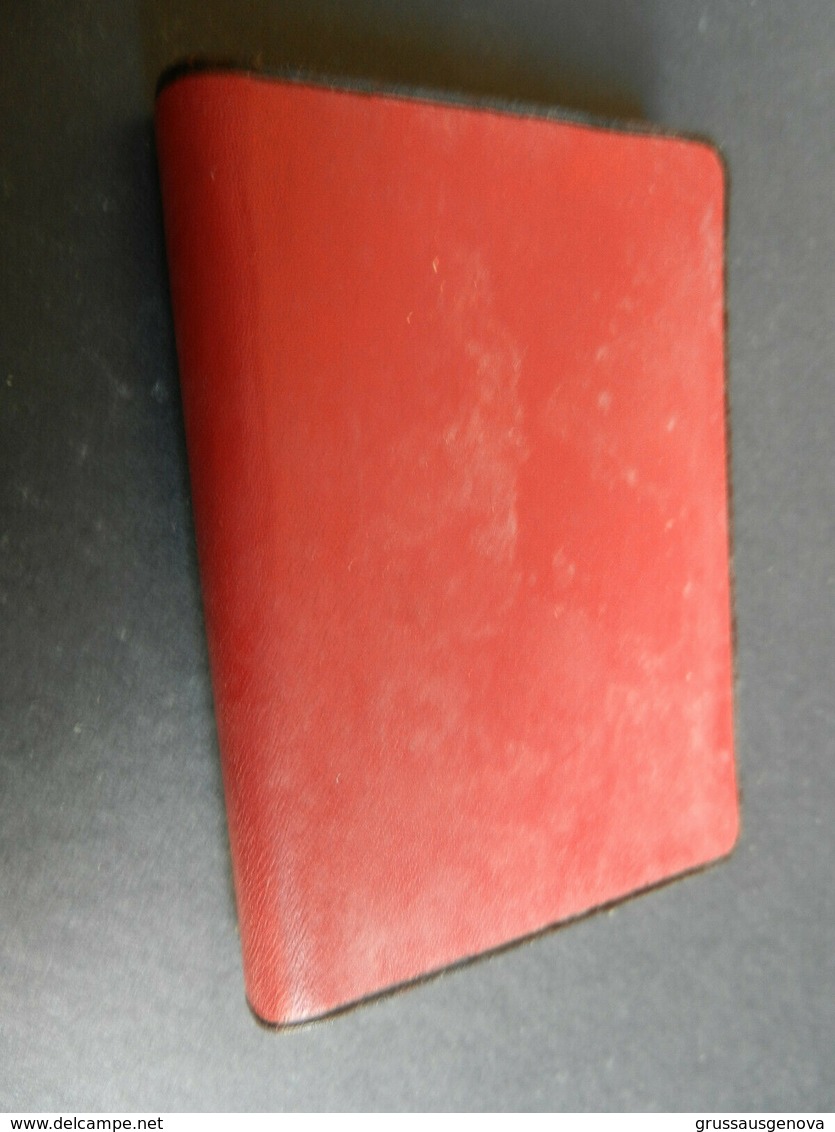 7ogg) PICCOLA MINI AGENDA DEL 1961 ILVA ALTIFORNI ACCIAIERIE COPERTINA IN PELLE IN OTTIMO STATO FORMATO 5,5 X 8 Cm - Altri & Non Classificati