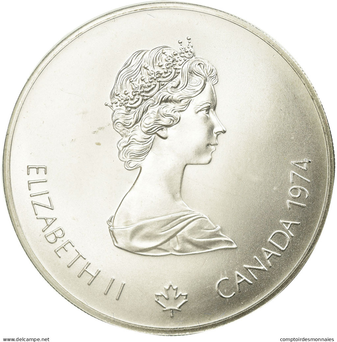 Monnaie, Canada, Elizabeth II, 5 Dollars, 1974, Royal Canadian Mint, Ottawa - Canada