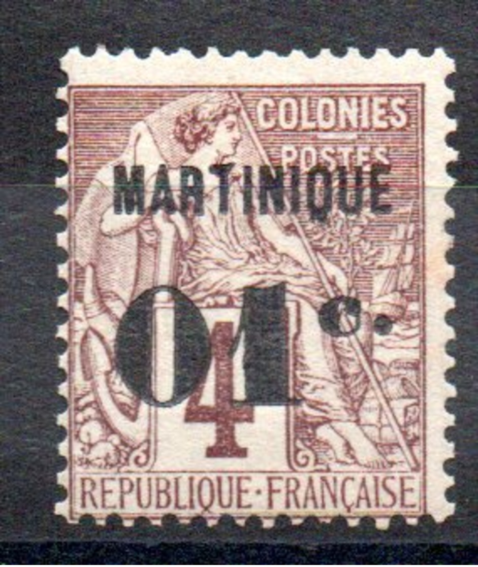 MARTINIQUE - YT N° 8 -  Neuf * - MH - Cote: 18,00 € - Neufs