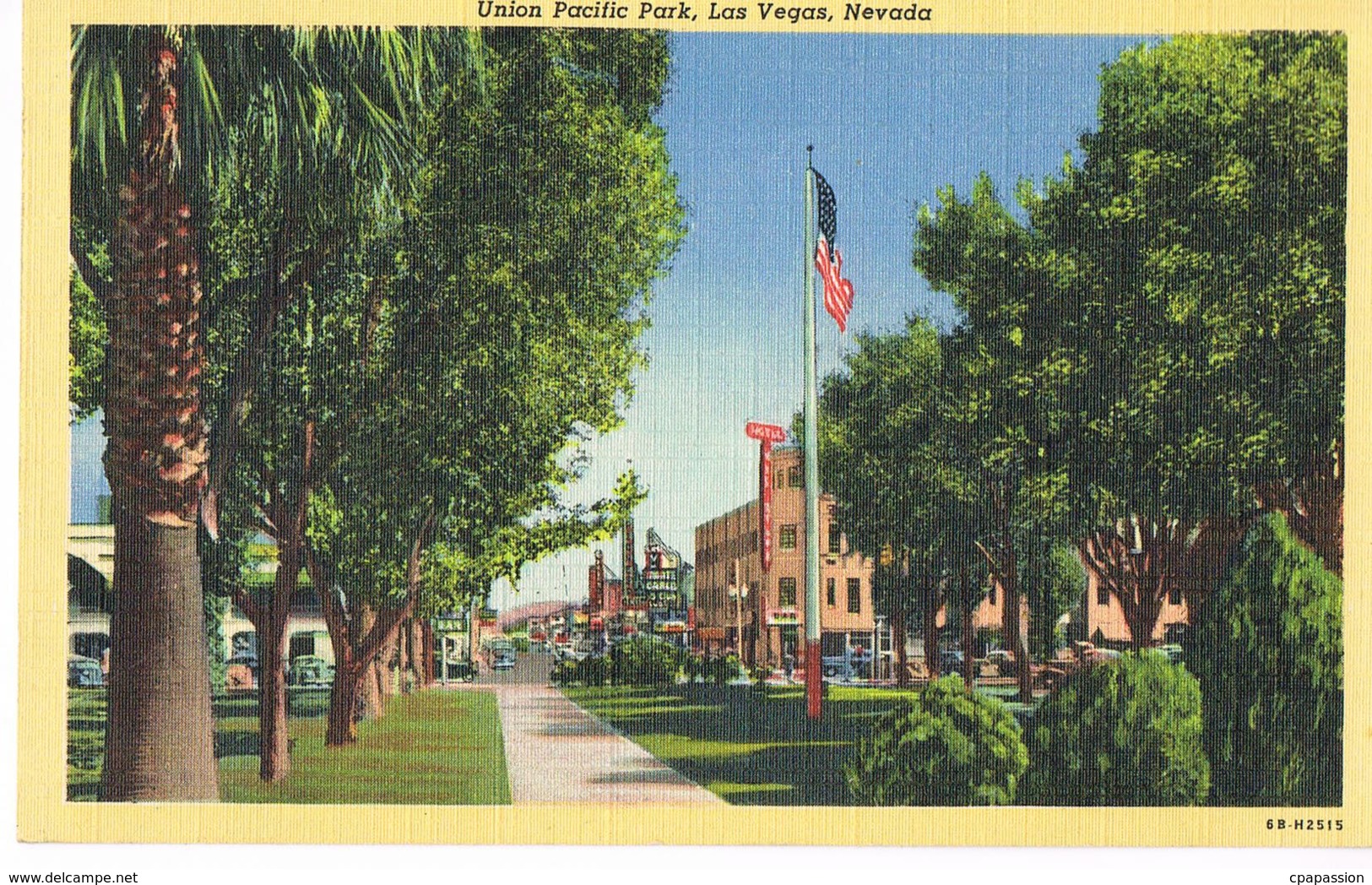 Postcard Union Pacific Park - Las Vegas - Nevada- Scans Recto Verso -  Paypal Free - Las Vegas