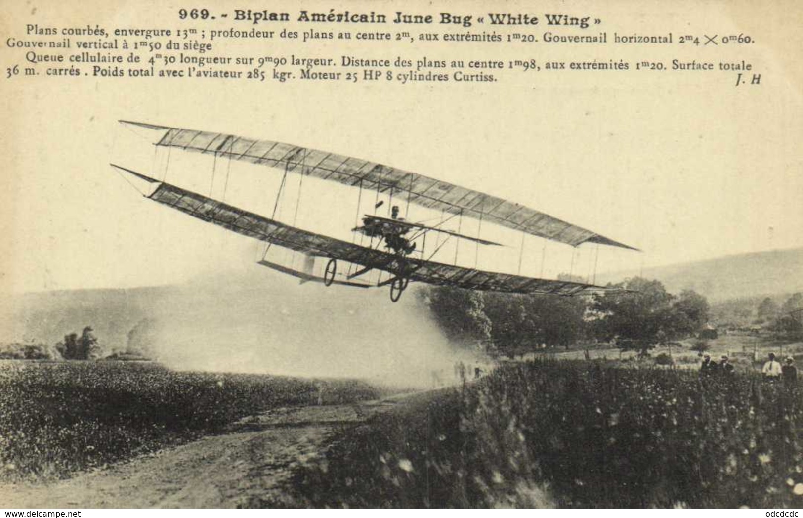 Biplan Americain June Bug " White Wing" RV - ....-1914: Precursors
