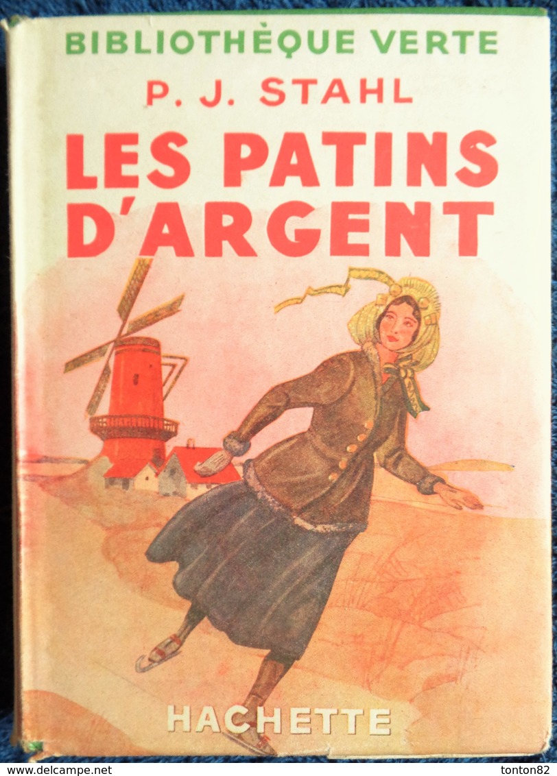 P.J. Stahl - Les Patins D'argent - Bibliothèque Verte - ( 1941) . - Bibliothèque Verte