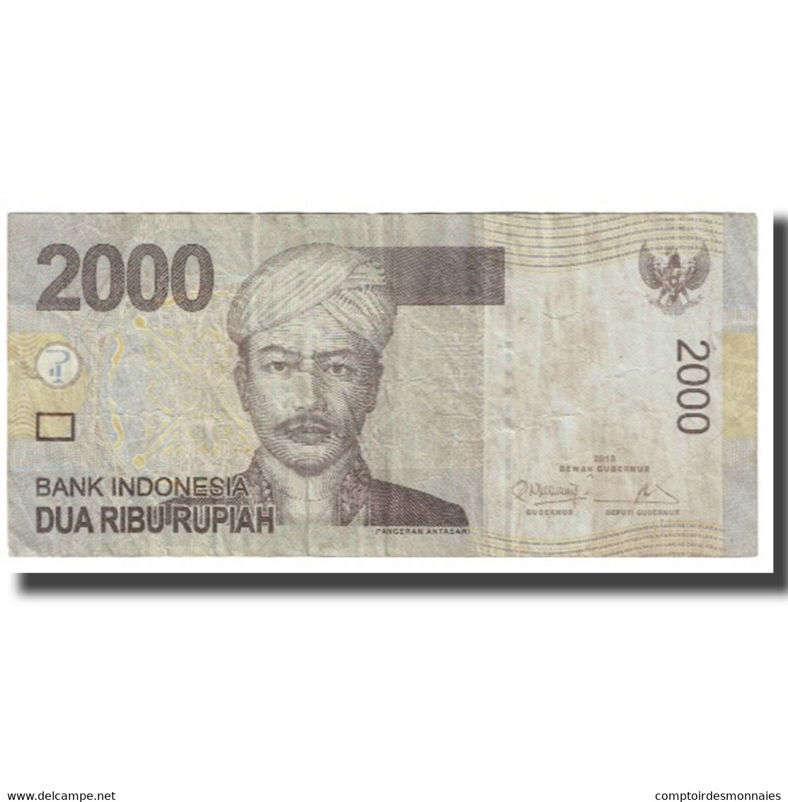 Billet, Indonésie, 2000 Rupiah, 2013, KM:148a, TB - Indonésie