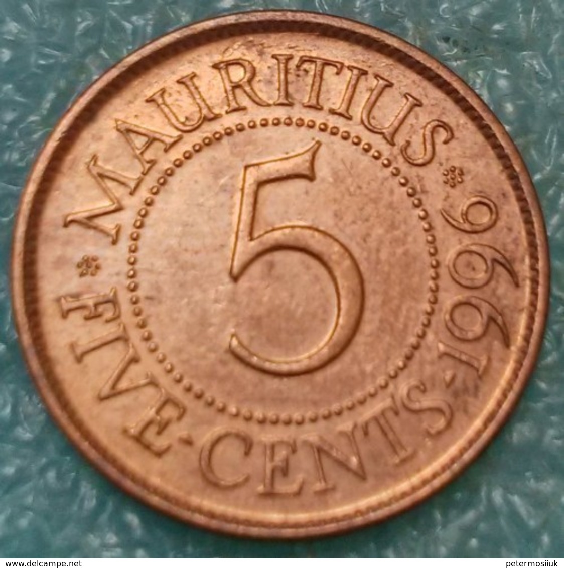 Mauritius 5 Cents, 1996 -4582 - Mauritius