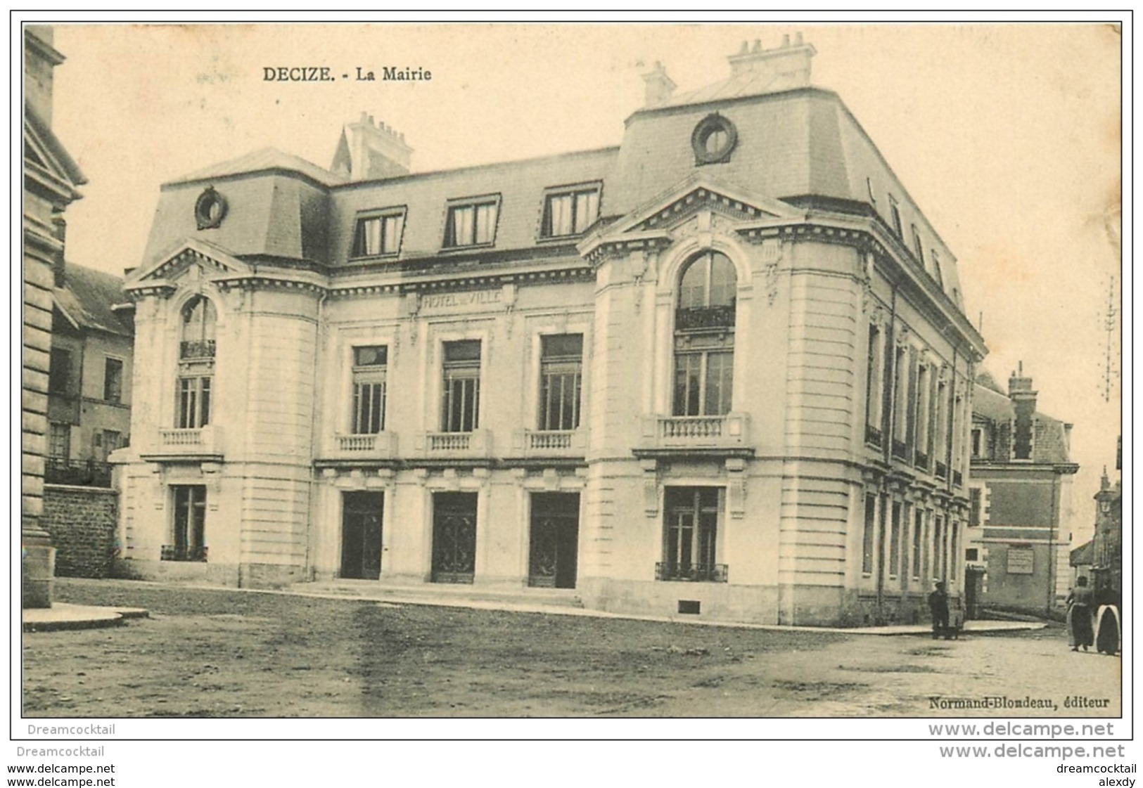 58 DECIZE. La Mairie 1911 - Decize