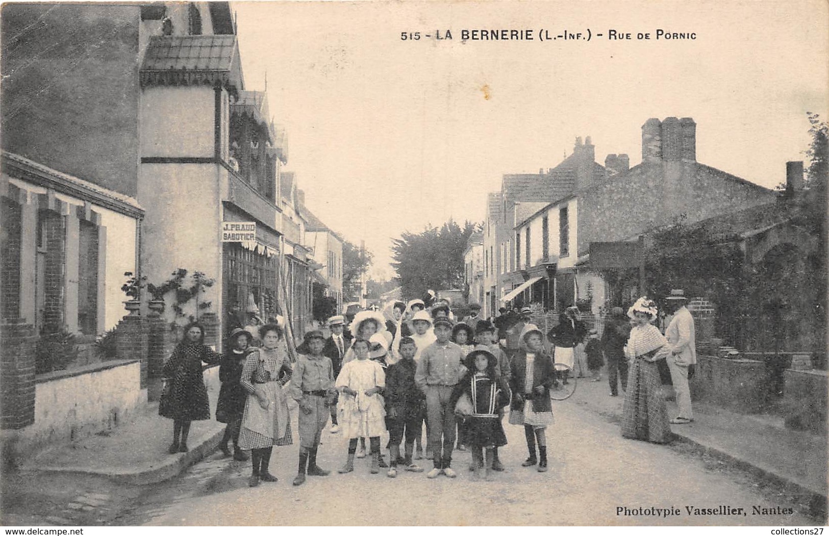44-LA-BERNERIE- RUE DE PORNIC - La Bernerie-en-Retz