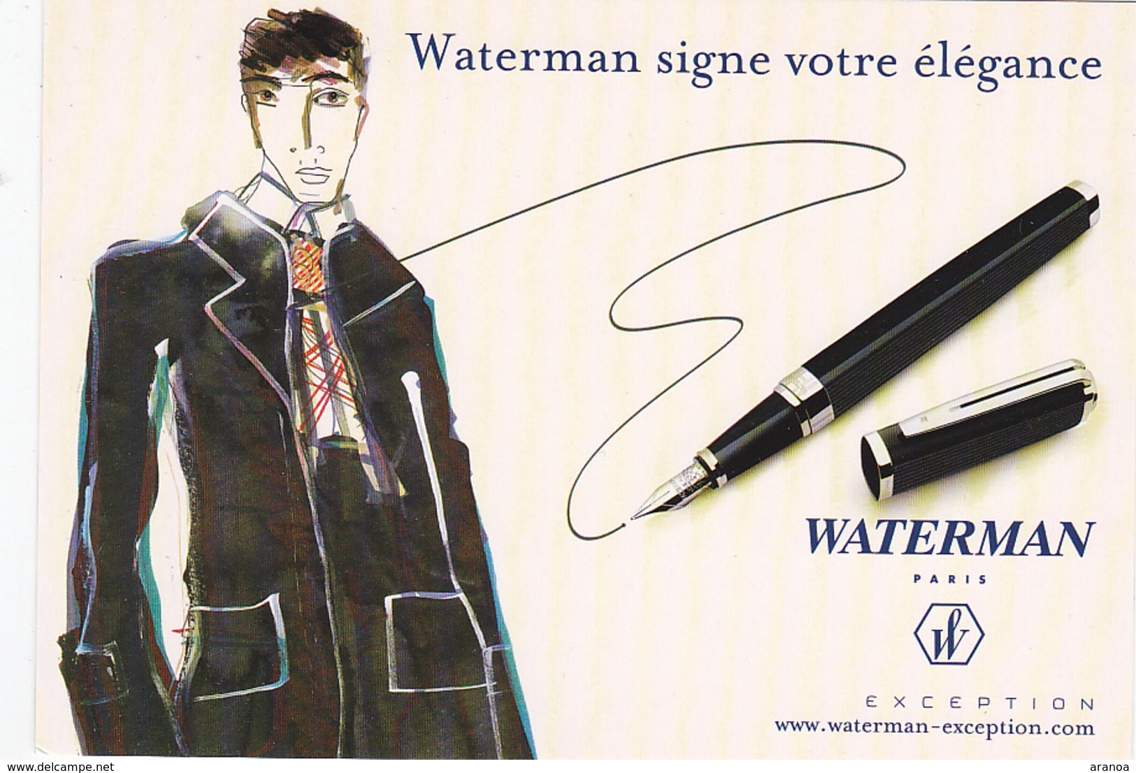 Waterman Signe Votre élégance - Publicité