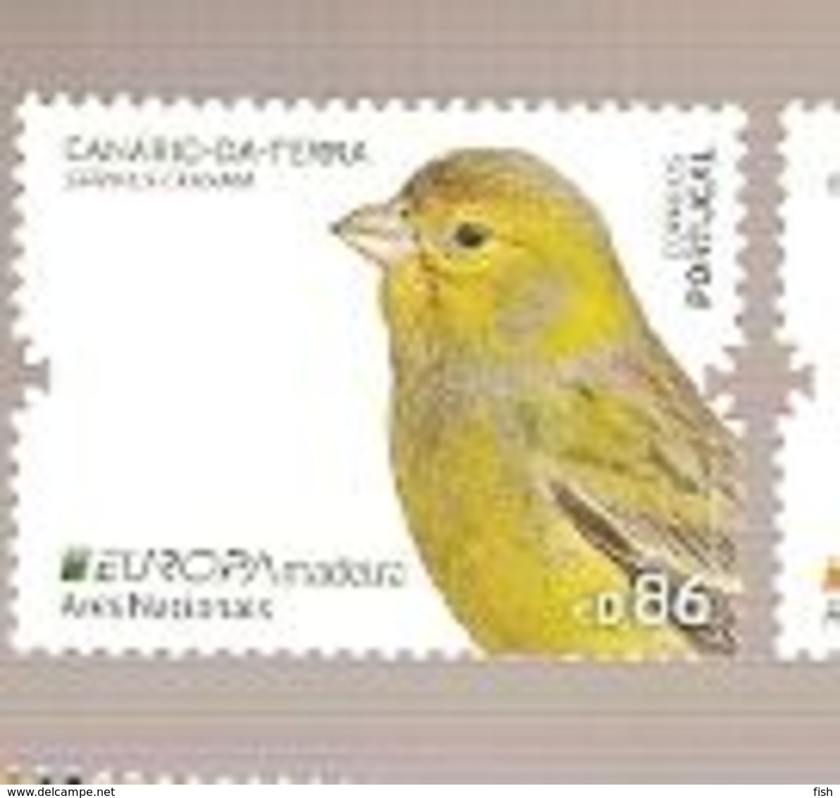 Portugal ** & Europa CEPT, National Birds, Canaries, Serinus Canaria, Madeira 2019 (8721) - 2019