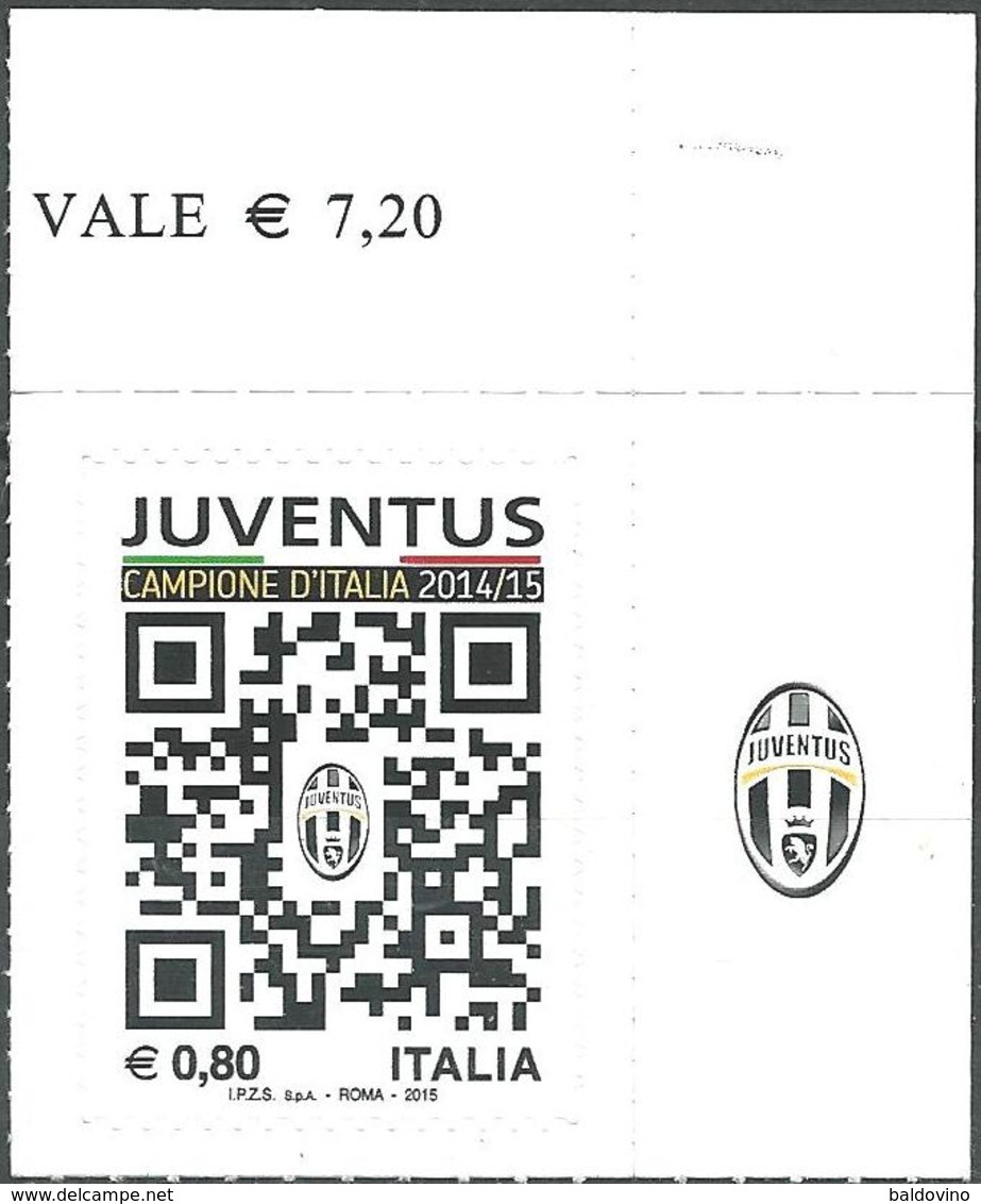Italia 2015 Juventus Campione D'Italia 2 Valori Con Appendice - 2011-20:  Nuovi