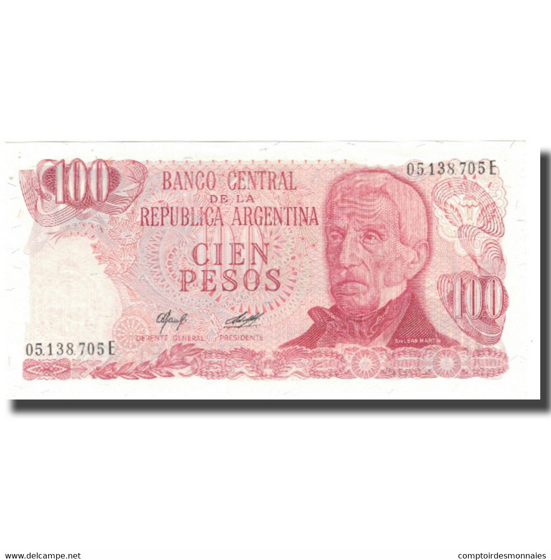 Billet, Argentine, 100 Pesos, KM:302a, SPL - Argentine