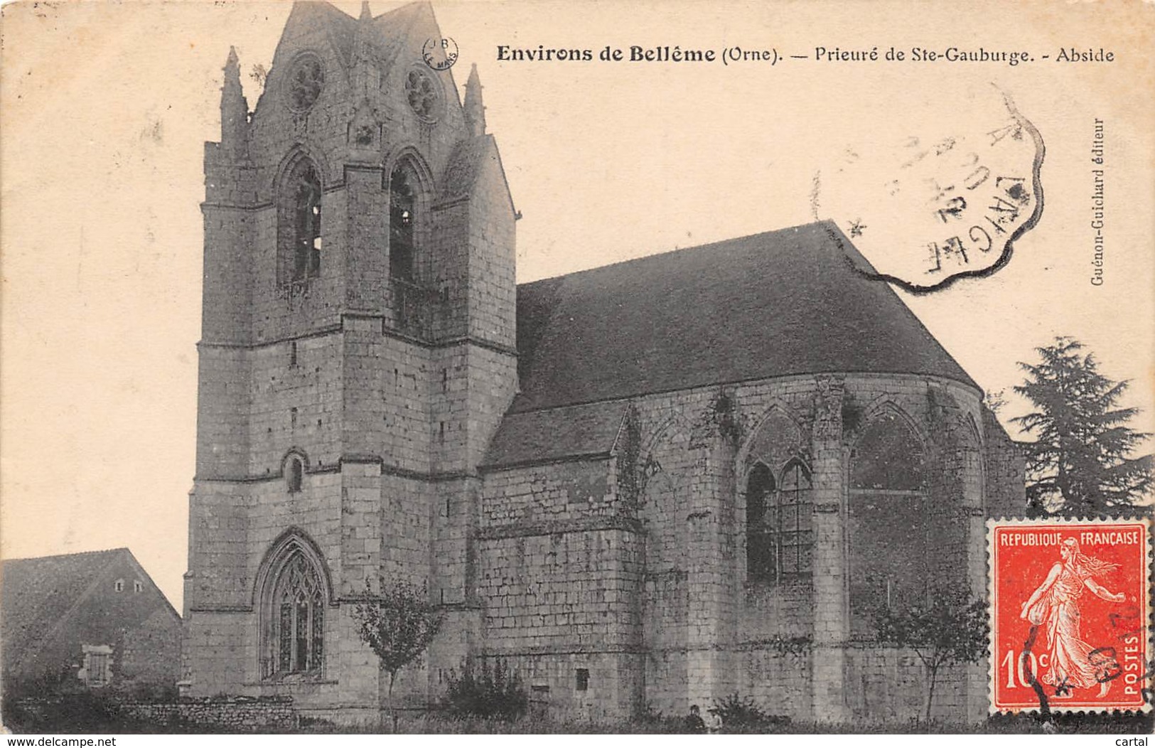 61 - Environs De BELLÊME - Prieuré De Ste-Gauburge - Abside - Autres & Non Classés