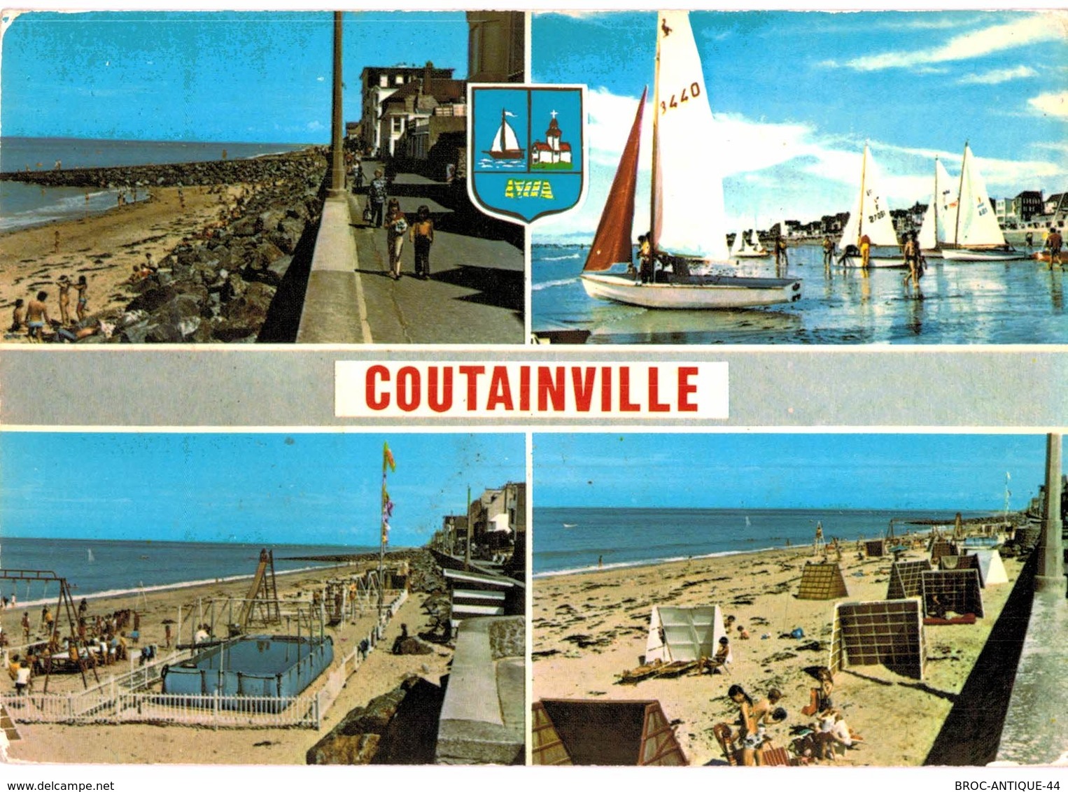 LOT N°1374 - LOT DE + 30 CARTES DE COUTAINVILLE