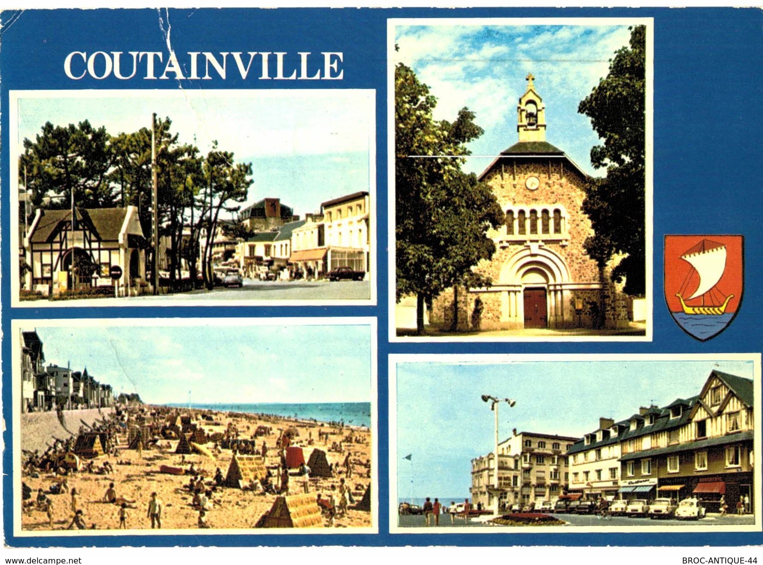 LOT N°1374 - LOT DE + 30 CARTES DE COUTAINVILLE