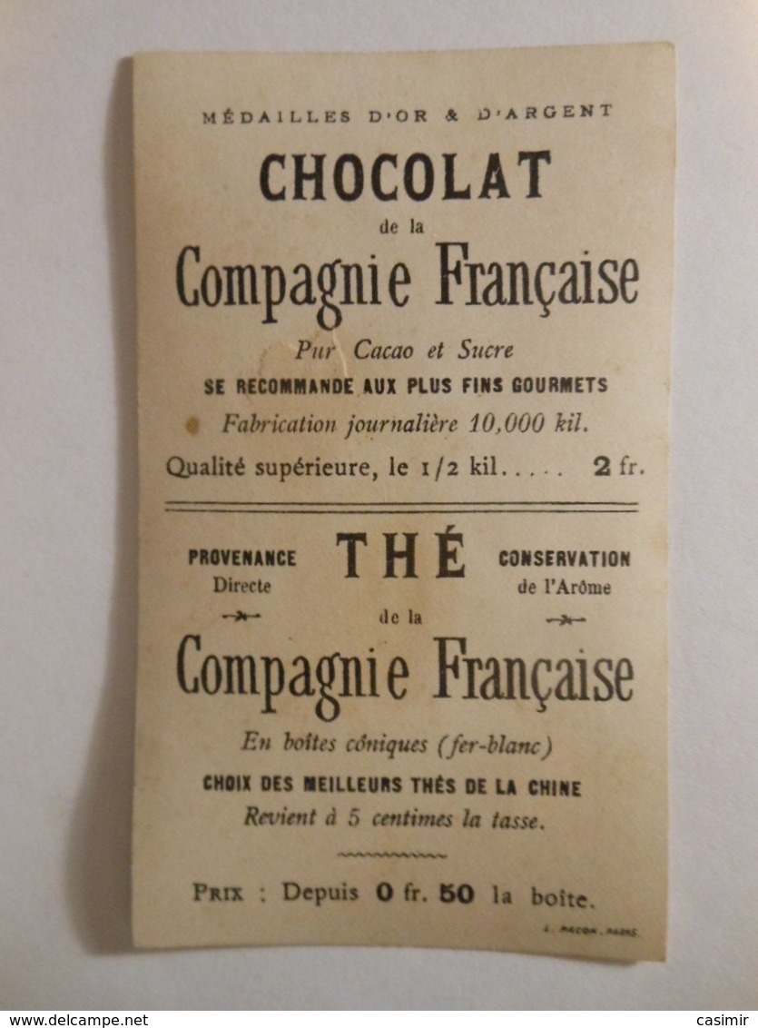B0070c - Chromo Chocolat De La Cie Française XYLOPHONE ZOOTROPE Musique - Thé De La Chine - Autres & Non Classés