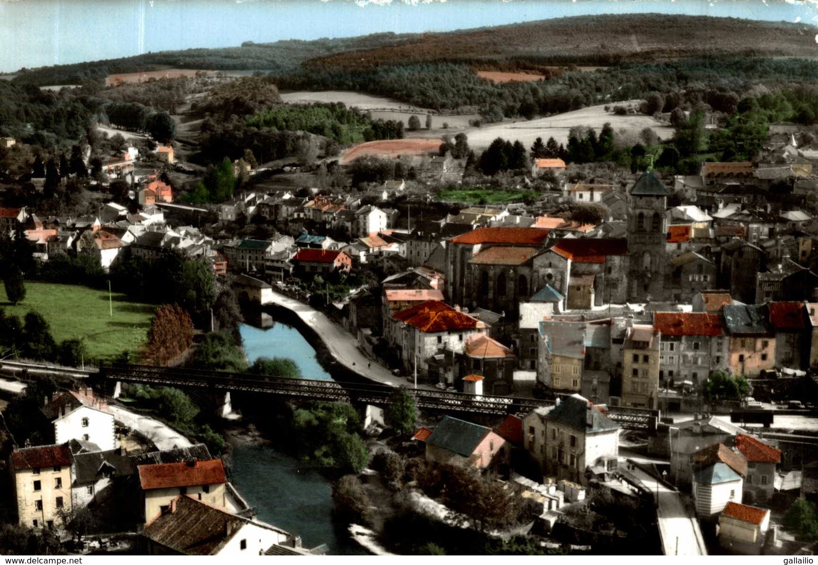 EYMOUTIERS VUE AERIENNE - Eymoutiers