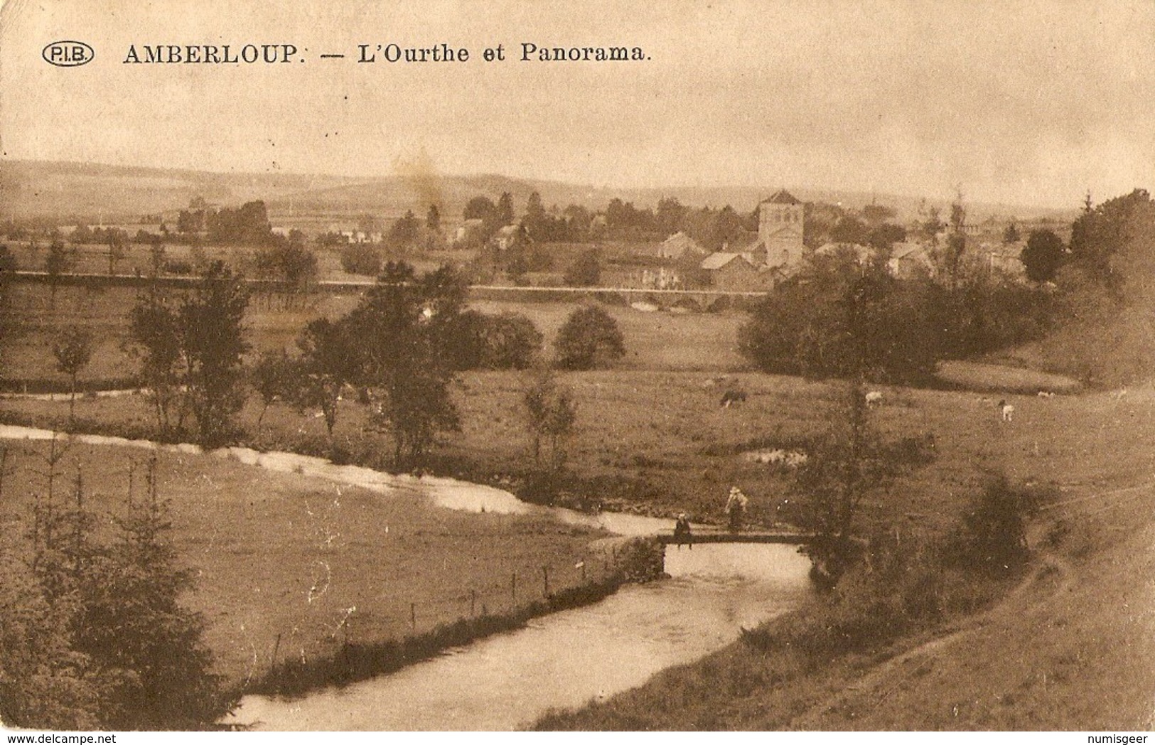 AMBERLOUP  -- L'Ourthe Et Panorama - Sainte-Ode