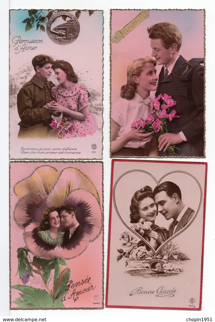 CP - COUPLE - 16 CARTES - Couples