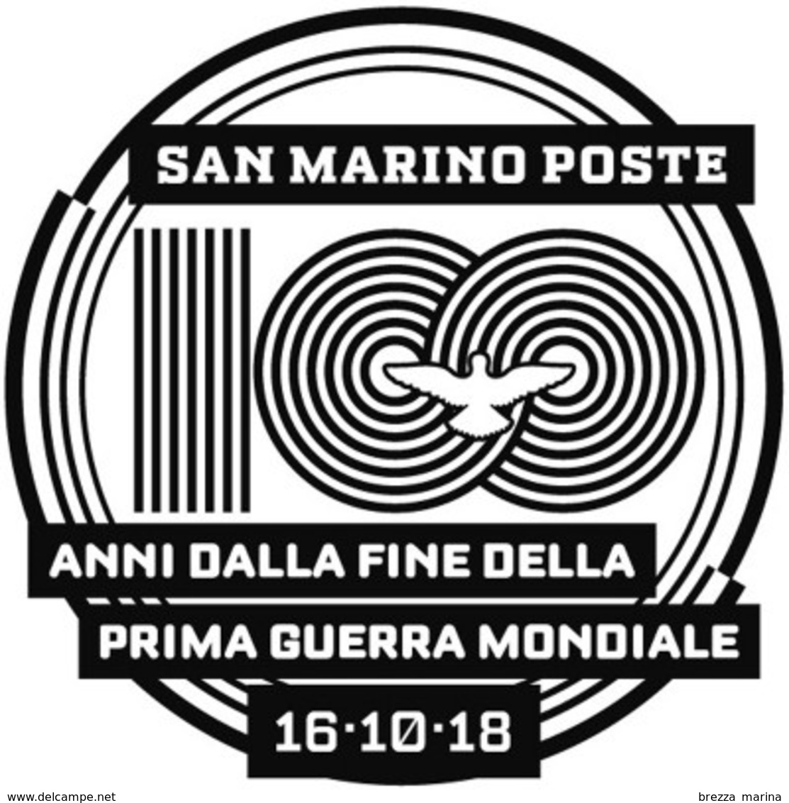 Nuovo - MNH - SAN MARINO - 2018 - 100 Anni Dalla Fine Della Prima Guerra Mondiale - B F -  Pro Combattenti 1.20 X 3 - Blocchi & Foglietti