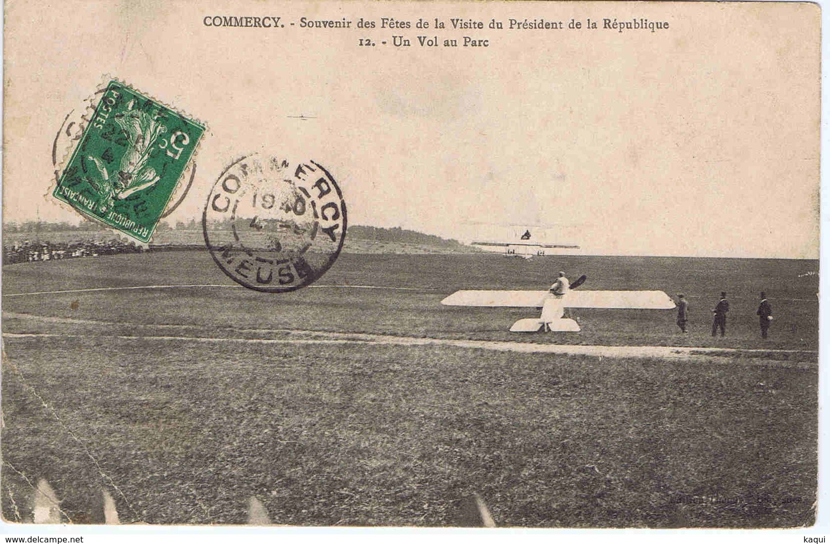 MEUSE - COMMERCY - Souvenir Des Fêtes De La Visite Du Président - Un Vol Au Parc - Autres & Non Classés