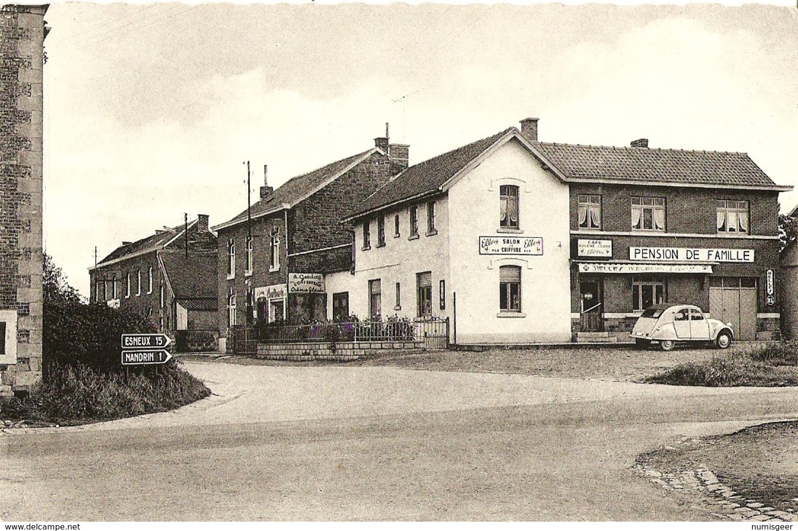 QUATRE-BRAS  --  Route De Nandrin ( Pension De Famille - Eugène  Cloux ) - Nandrin