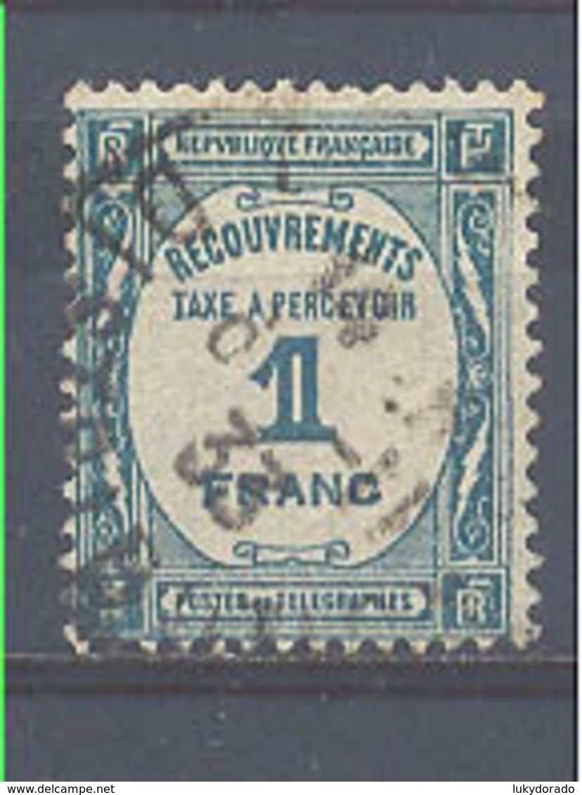 Año 1927 Nº 55 Tasa - 1859-1959 Oblitérés