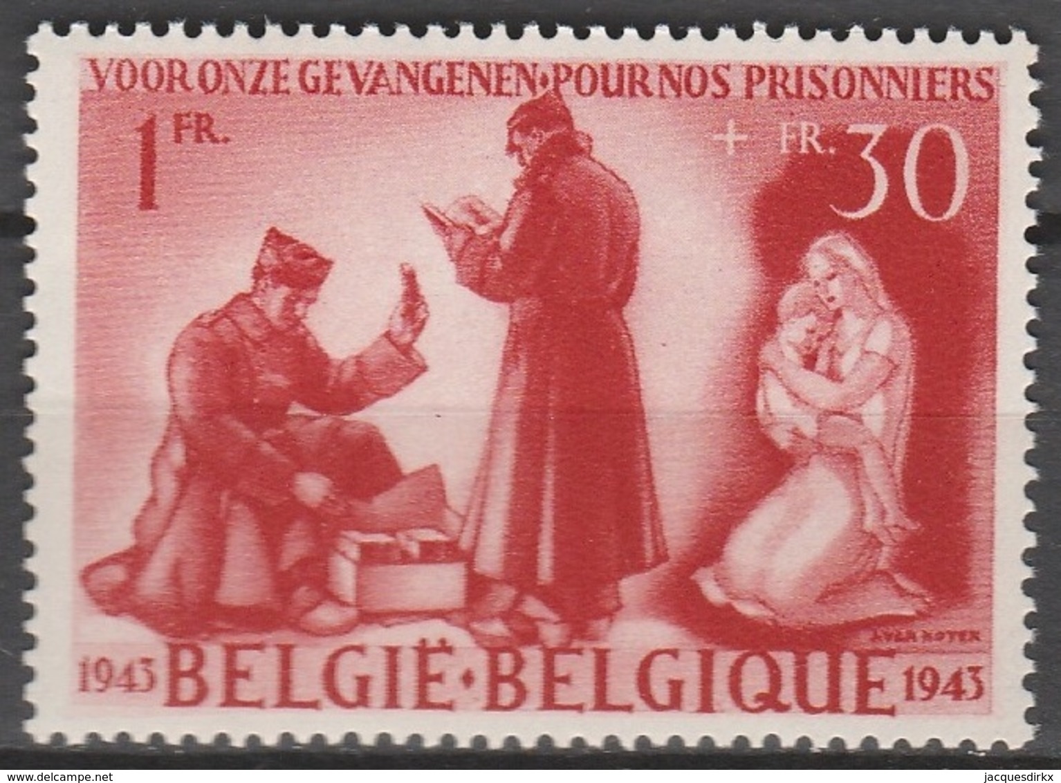 Belgie    .    OBP      .     623/624  (2 Scans)    .      **       .   Postfris    .  / .  Neuf Sans  Charniere - Neufs