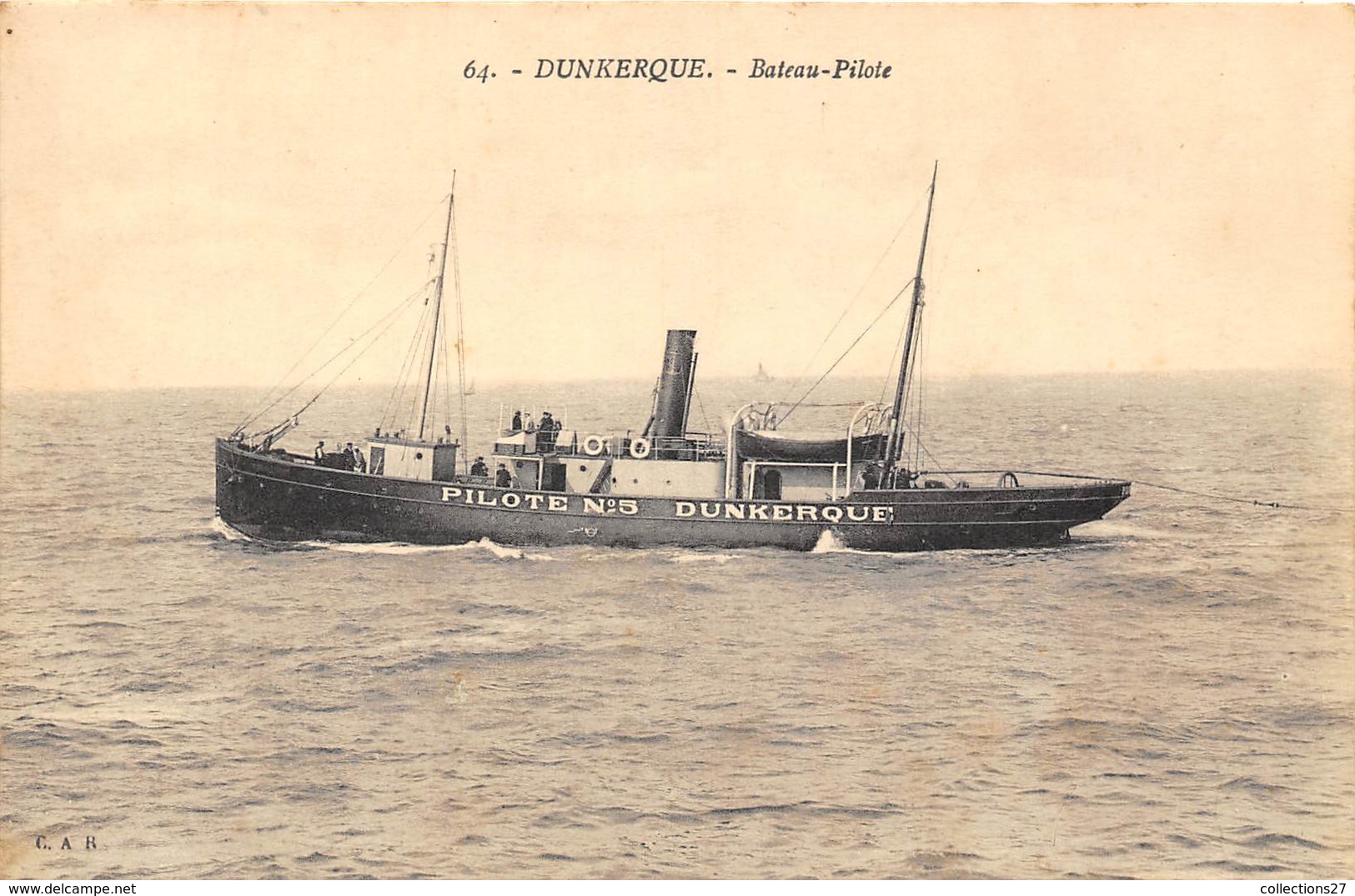 59-DUNKERQUE- BATEAU PILOTE - Dunkerque