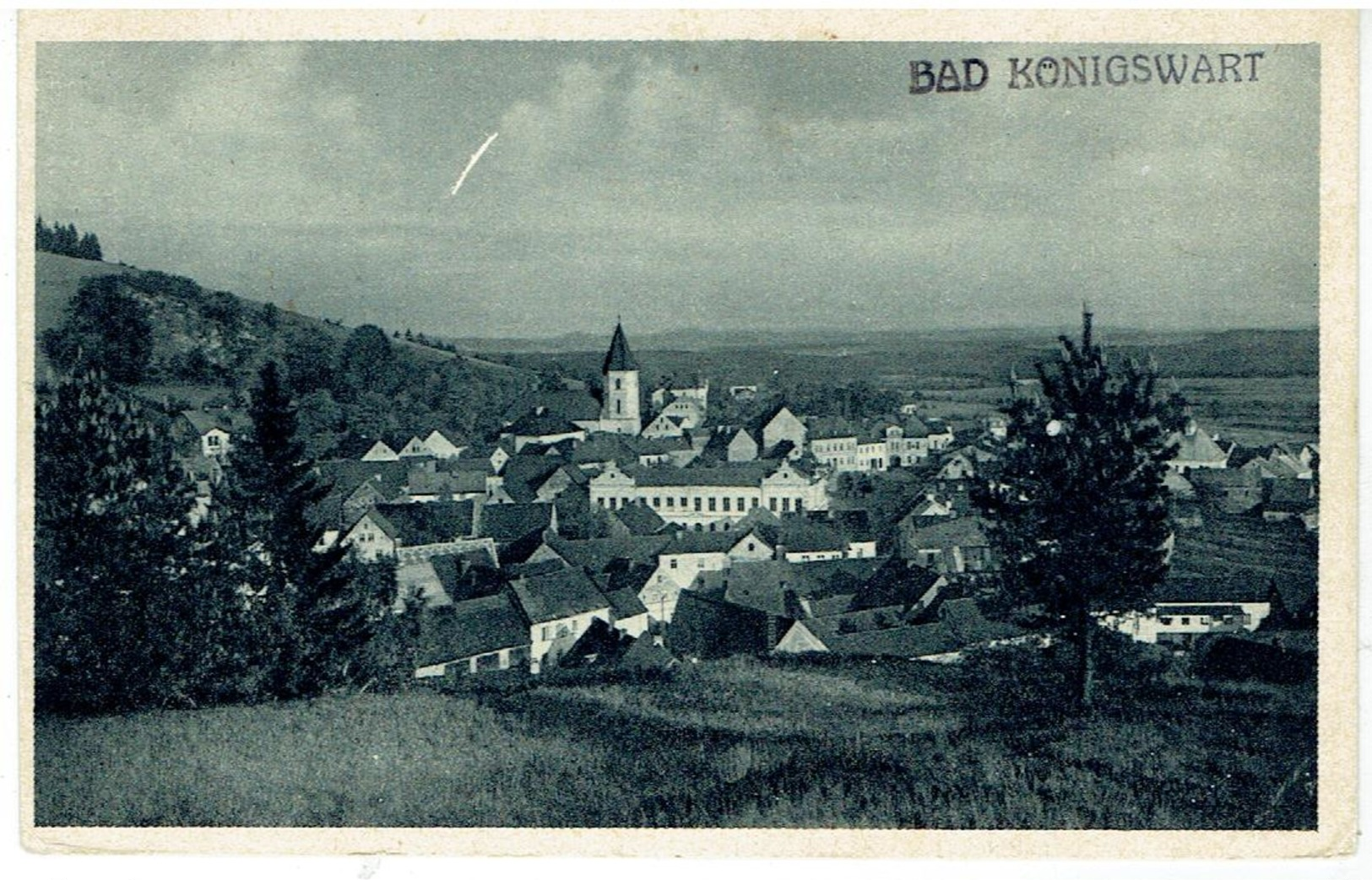 BAD KÖNIGSWART - Lázně Kynžvart - Sudetengau - 1940 - Total Ansicht - Sudeten