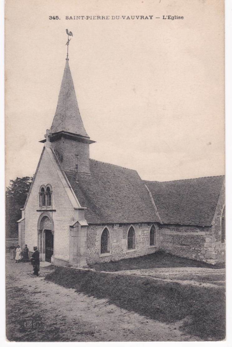 27 Eure -  SAINT-PIERRE-du-VAUVRAY - L'Eglise - Autres & Non Classés