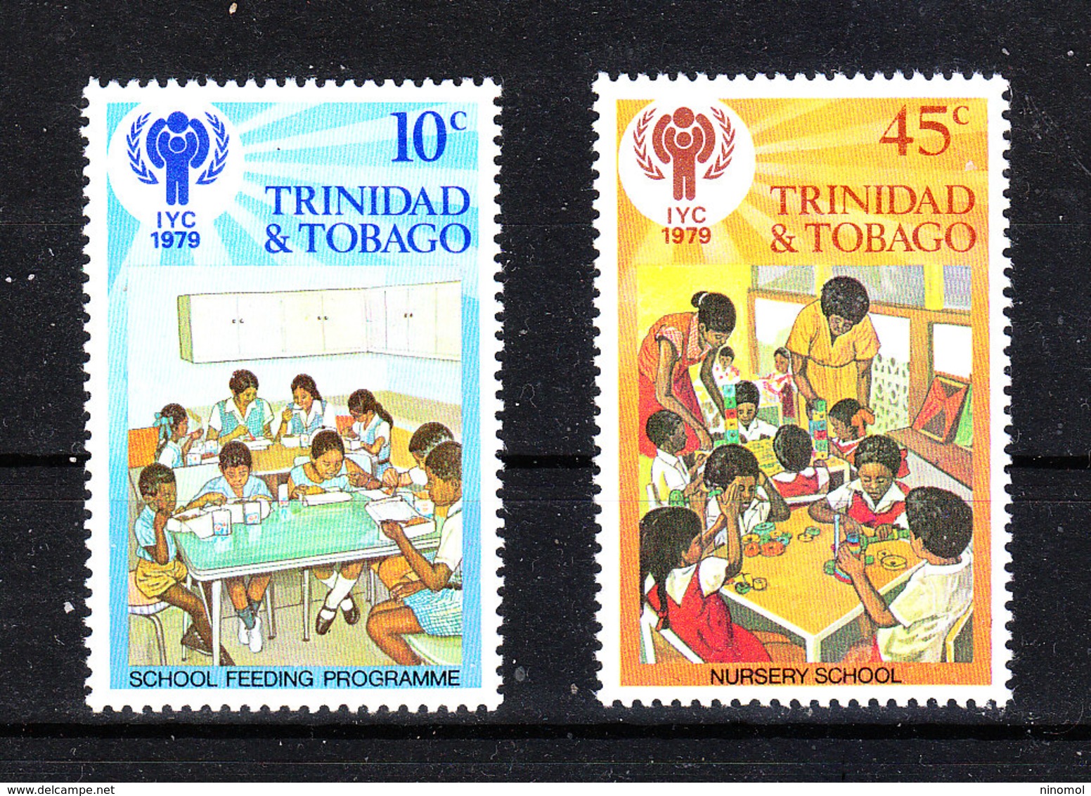 Trinidad &Tobago -1979. Youth Year. I Due Francobolli  Su "  Insegnamento Scolastico". " Children School Teaching". MNH - Altri & Non Classificati