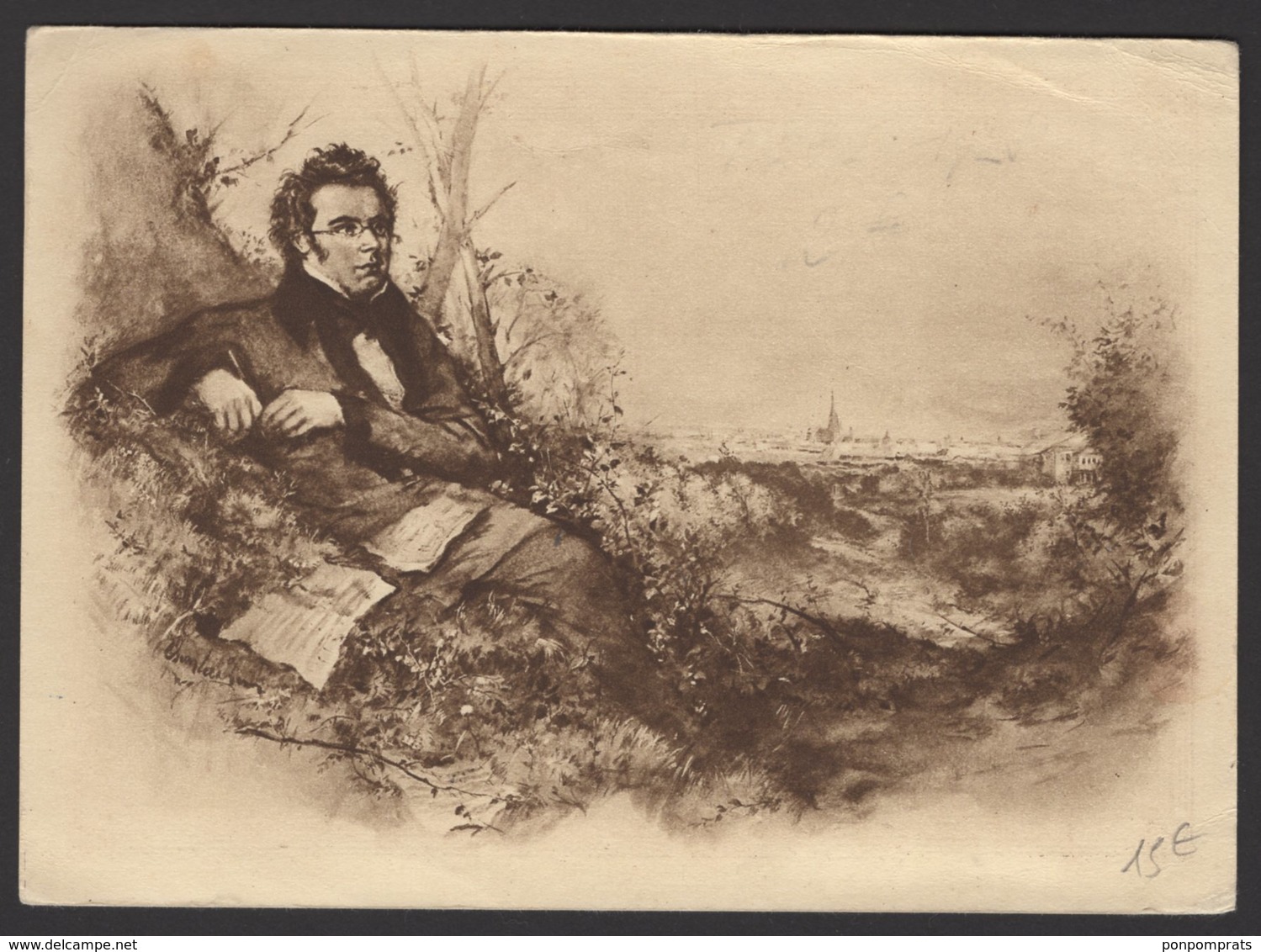 Bel Entier Postal Carte Illustrée Neuve, Commémorative De Franz SCHUBERT - Musique