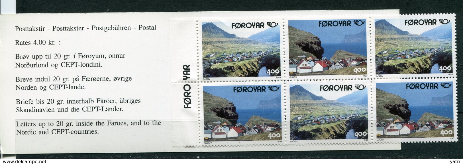Foroyar - 1993 Libretto "Norden" ** - Isole Faroer