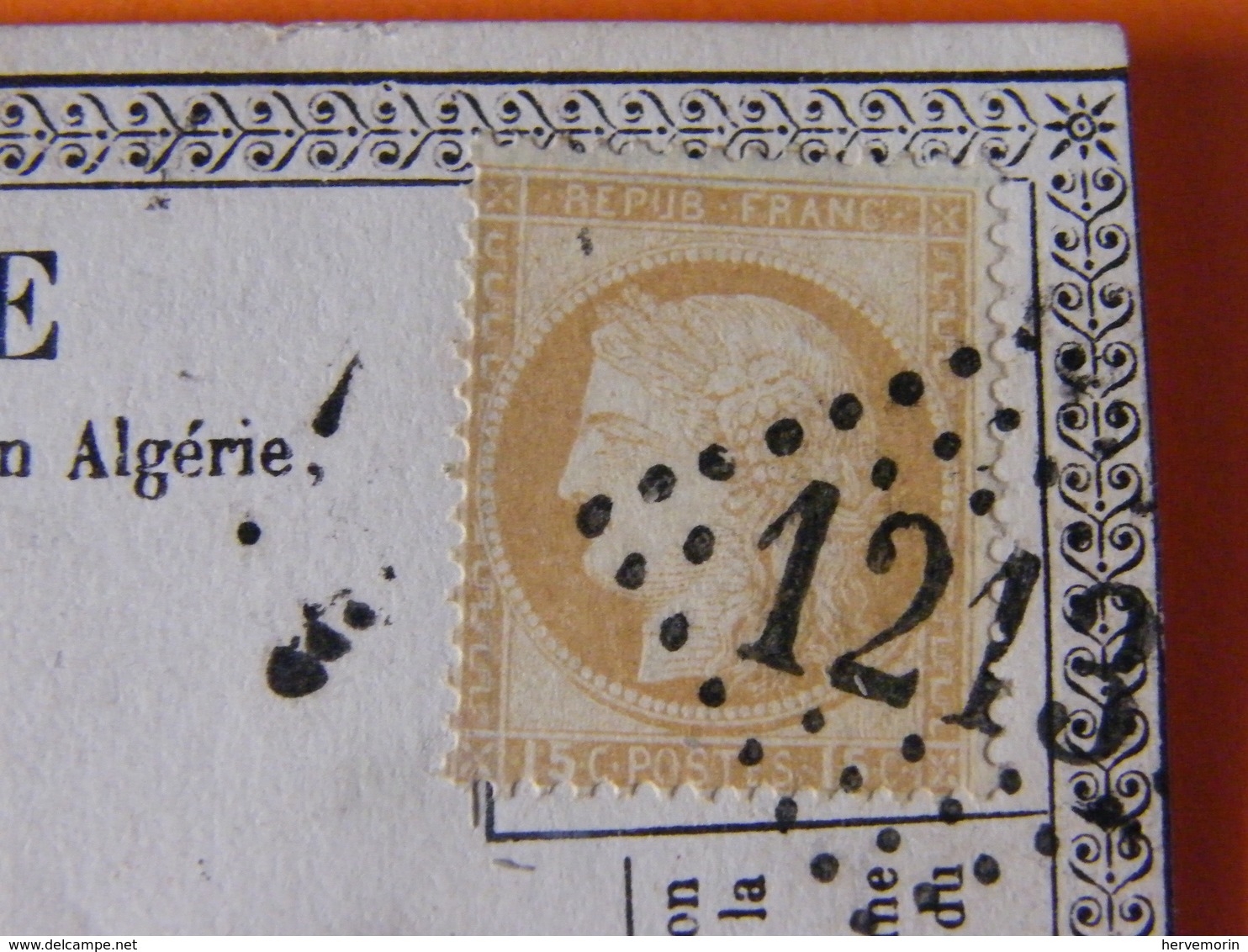 Ceres  No59   Sur Lettre Ttb - 1849-1850 Cérès