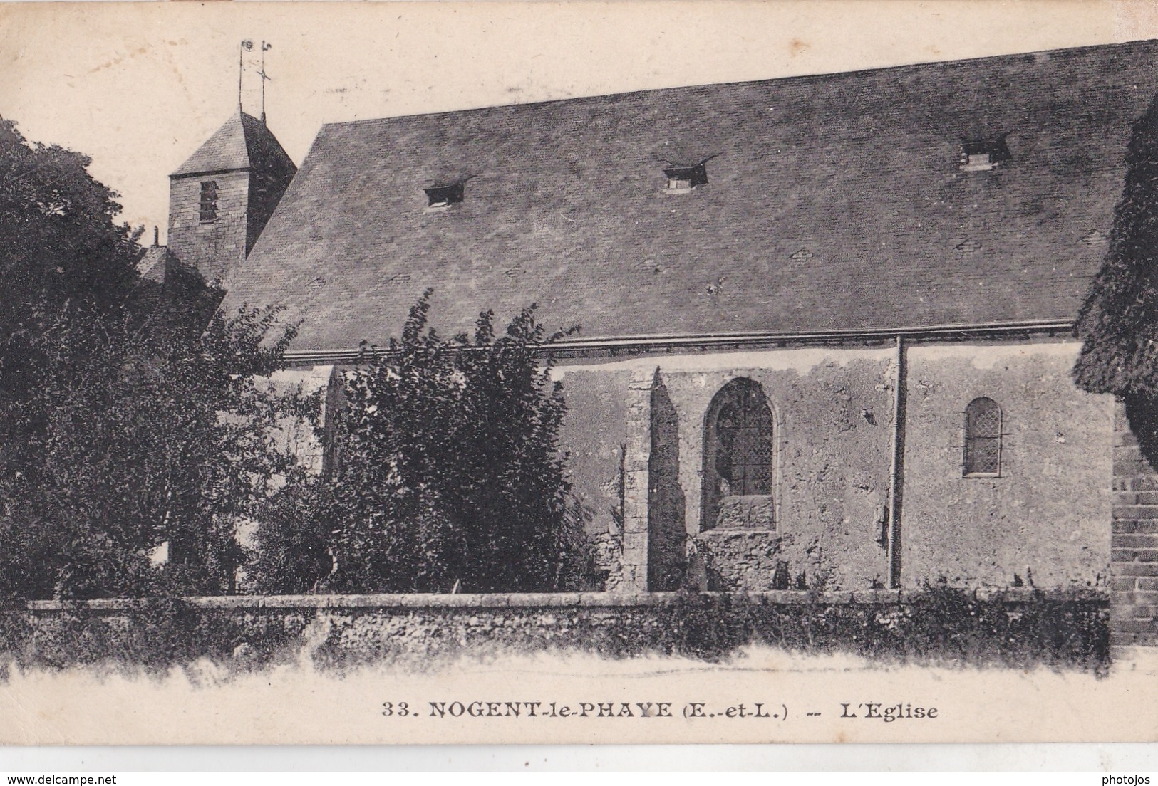 CPA / Nogent Le Phaye (28) L'Eglise     Ed Desaix   33 - Other & Unclassified