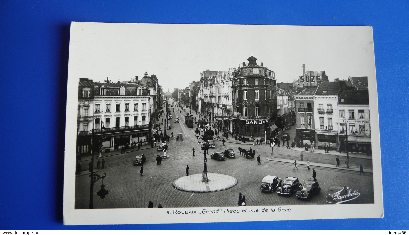 5. ROUBAIX - Grand ' Place Et Rue De La Gare - Roubaix