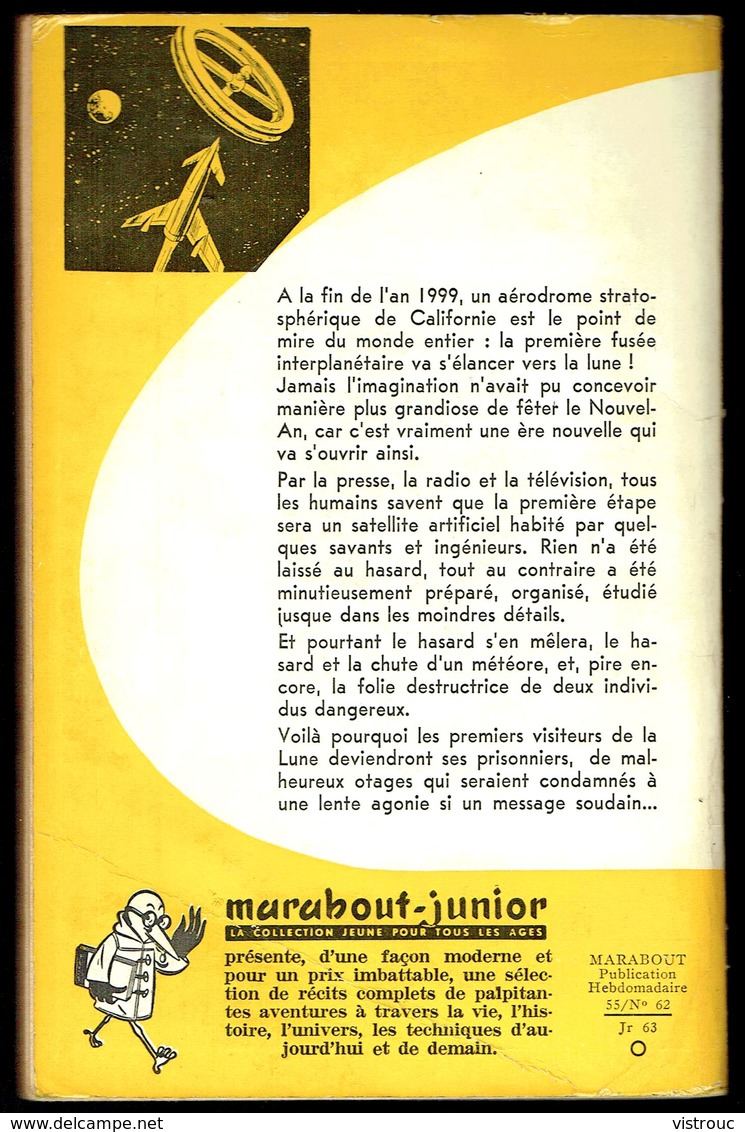 " SATELLITE LUNE ", Par J.J. MEZIERE - E.O.  MJ N° 63 - Science-fiction. - Marabout Junior