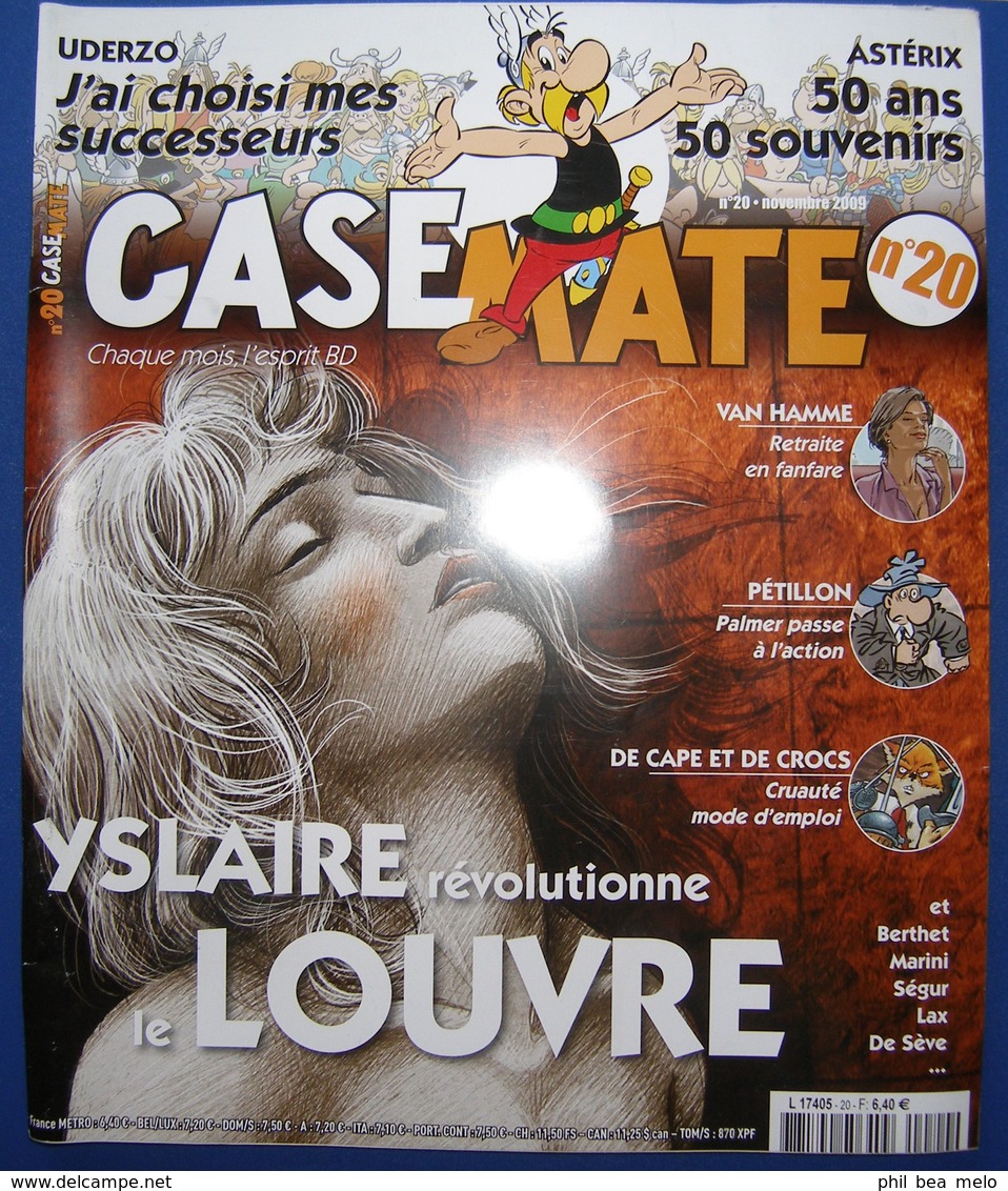 ASTERIX - LOT 2 MAGAZINES CASEMATE N° 20 - 63 - VOIR PHOTOS ET DESCRIPTION - Autre Magazines