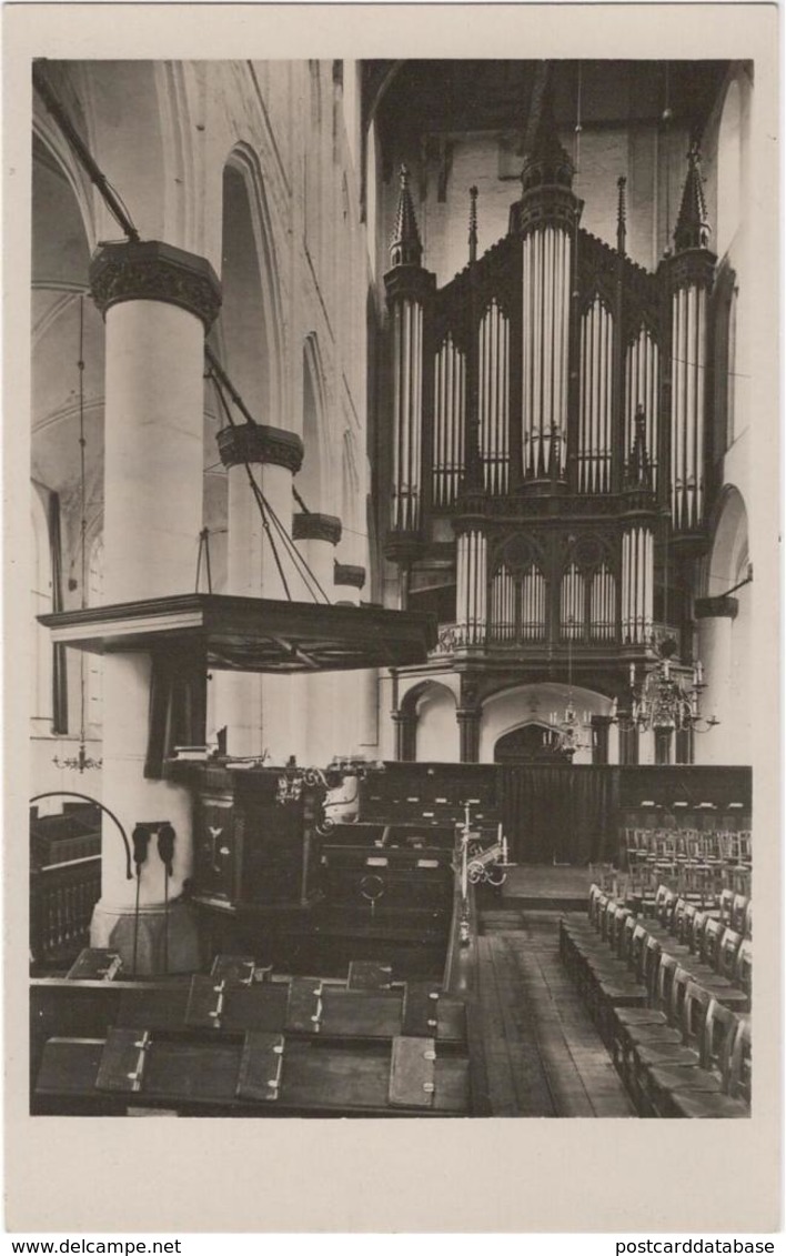 Naarden - Groote Kerk \'t Schip - & Organ, Orgel, Orgue - Naarden
