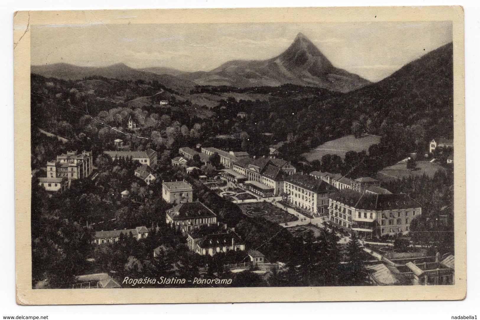 1939 YUGOSLAVIA, SLOVENIA, ROGASKA SLATINA, TPO 88, ILLUSTRATED POSTCARD, USED - Yugoslavia