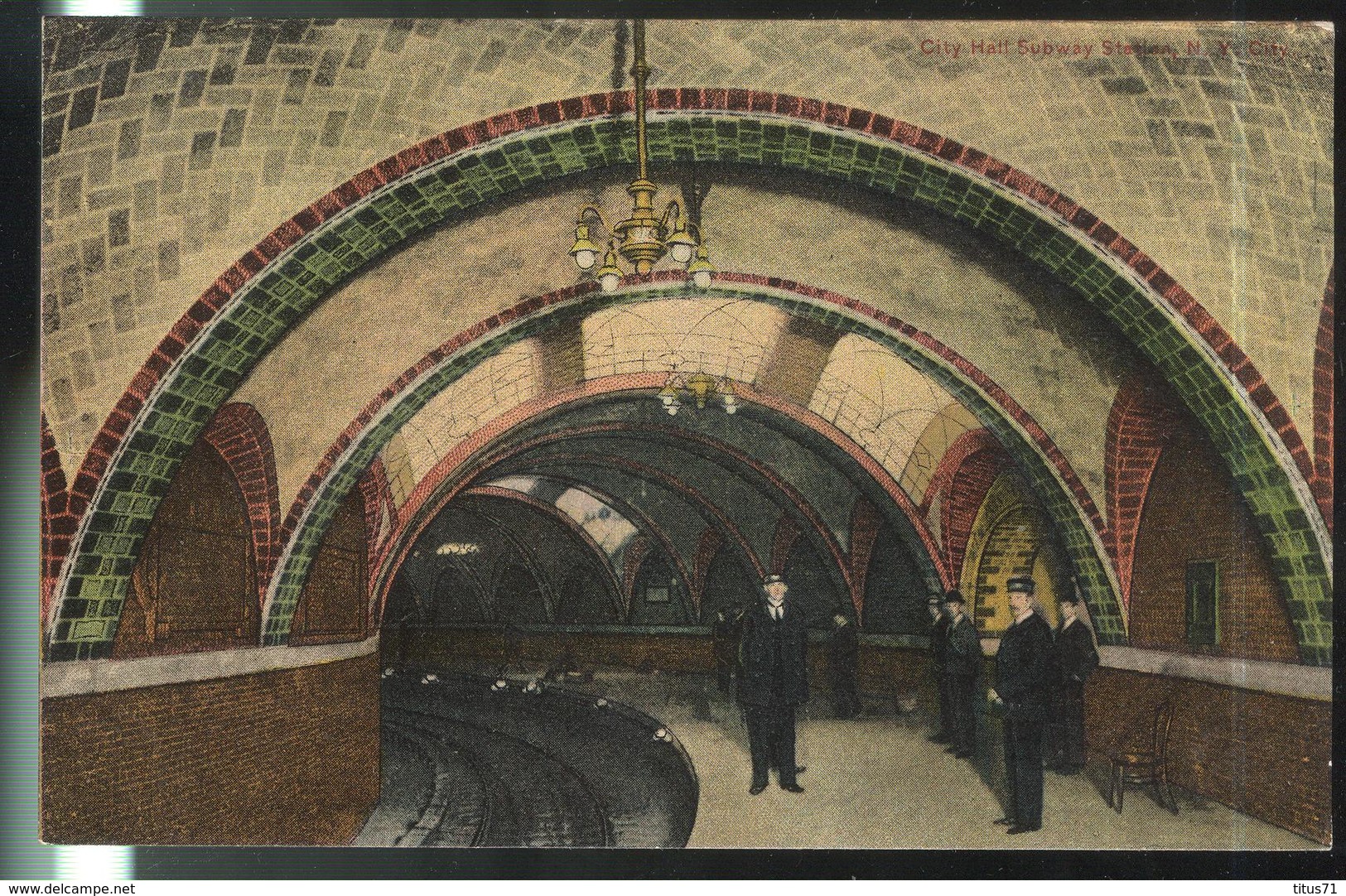 CPA Métro à Identifier US Ou Canada - Circa 1910 - Autres & Non Classés