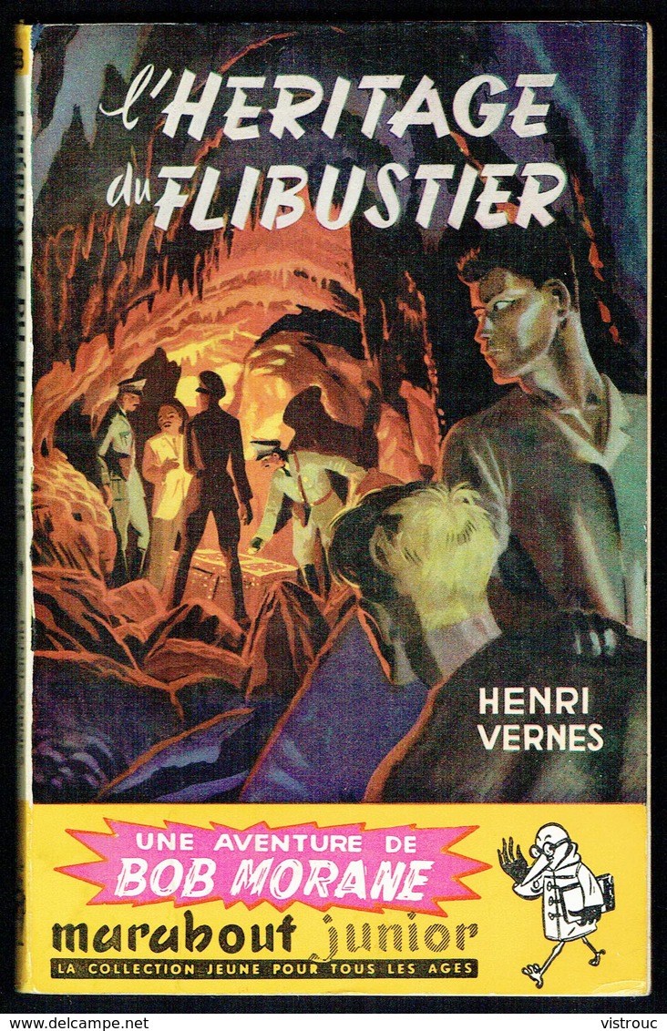 " BOB MORANE: L'Héritage Du Flibustier ", Par Henri VERNES - E.O.  MJ N° 38 - Aventures. - Marabout Junior