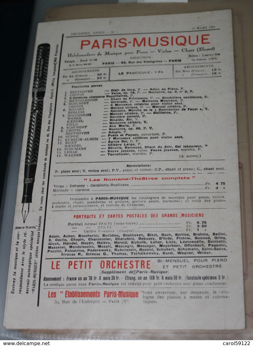 Partition De " Chant Des Bateliers De La Volga" - Scores & Partitions