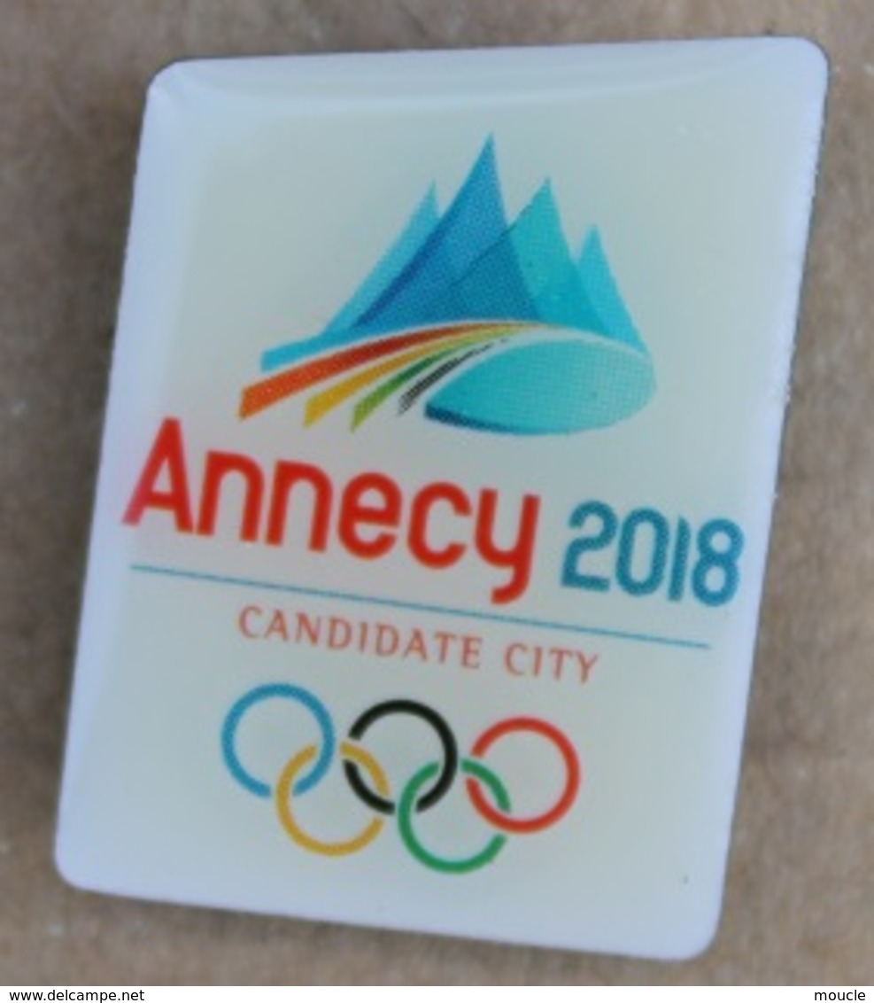 JEUX OLYMPIQUES - ANNECY 2018 - CANDIDATE CITY - FRANCE   -       (21) - Olympic Games