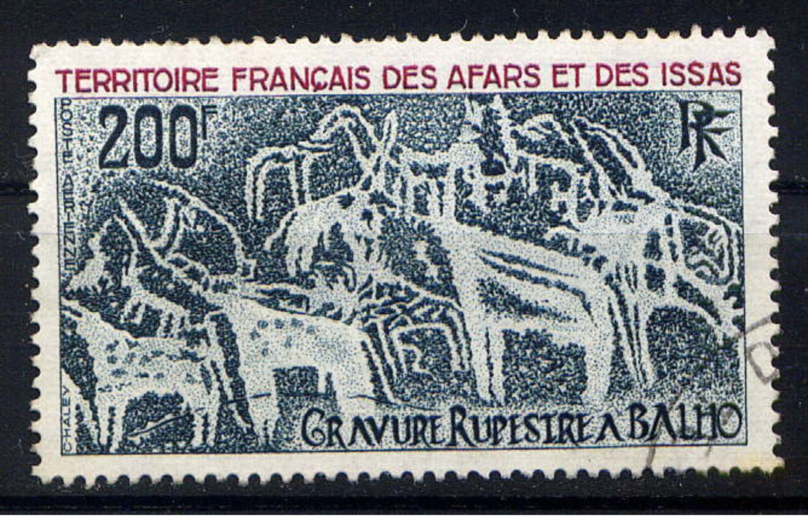AFARS - A100° - GRAVURE RUPESTRE DE BILHOS - Used Stamps