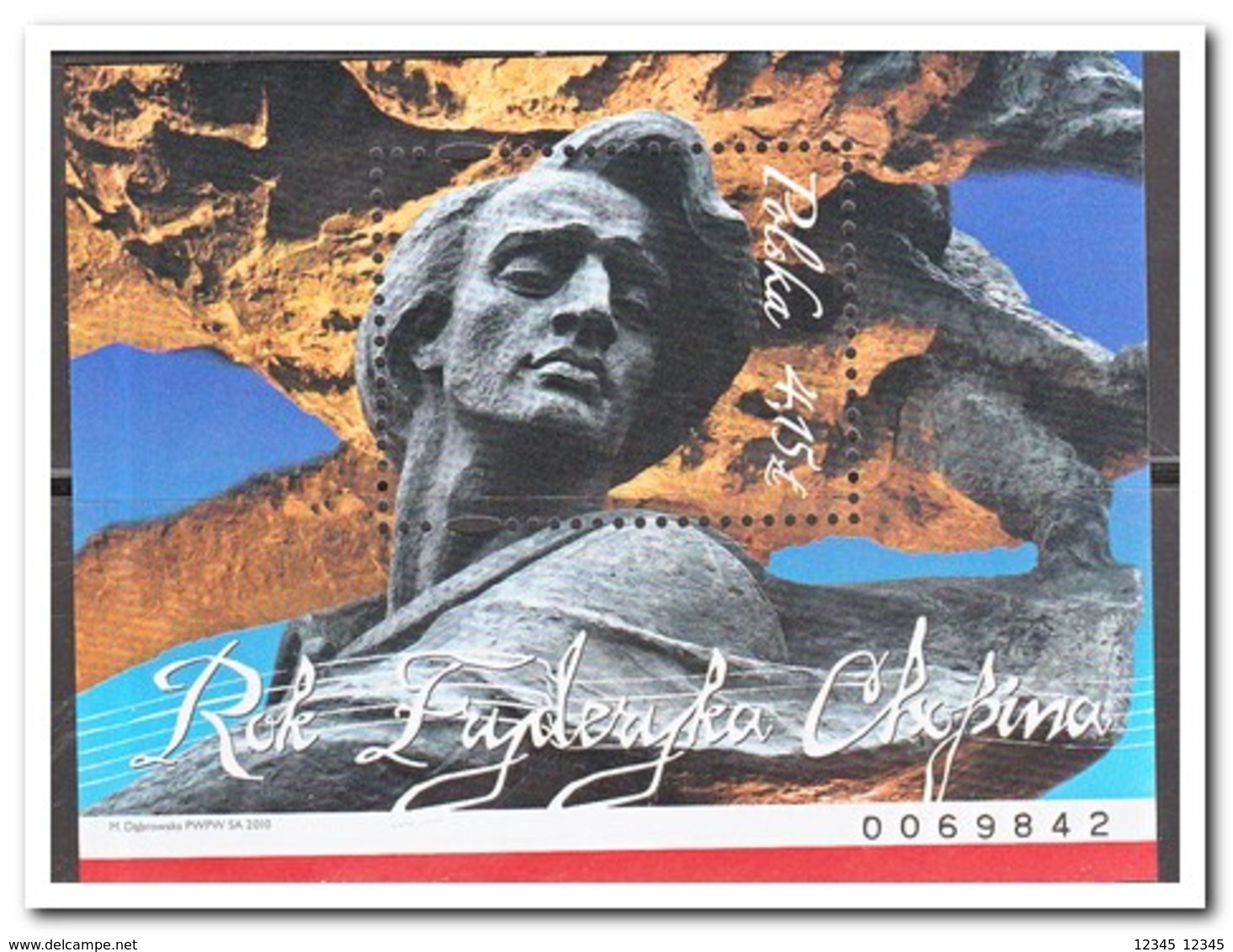 Polen 2010, Postfris MNH, 200th Birthday Of Fryderyk Chopin - Ongebruikt