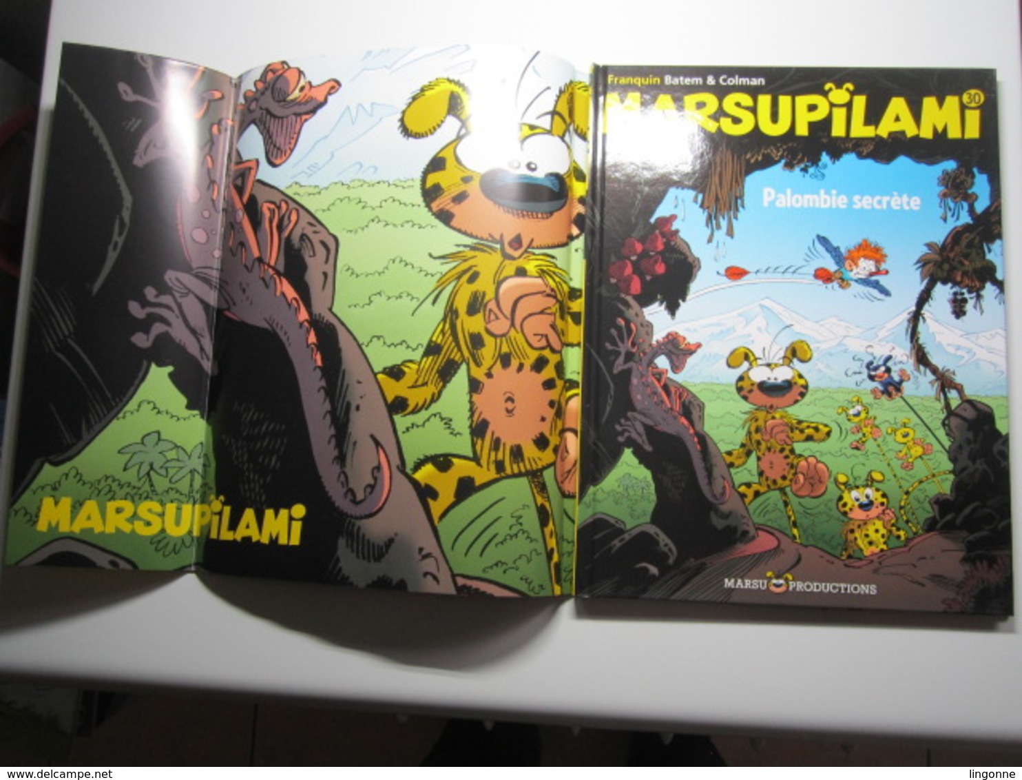 Franquin Batem & GREG - MARSUPILAMI TOME 30 Palombie Secrète + Poster - Marsu Productions - Marsupilami