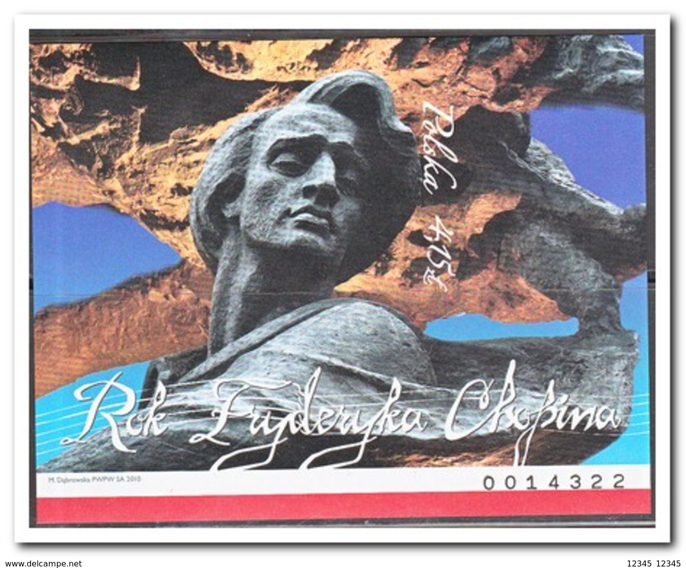 Polen 2010, Postfris MNH, 200th Birthday Of Fryderyk Chopin - Ongebruikt