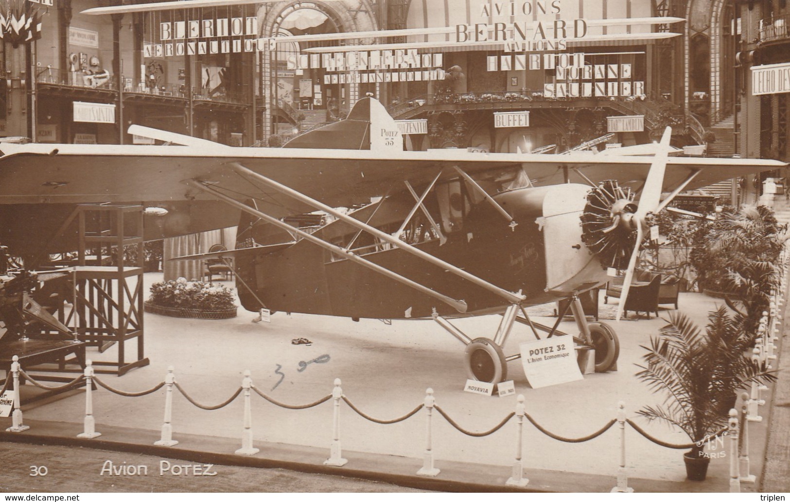 Avion Potez 32 - L'avion économique - Salon Aéronautique - 1919-1938: Entre Guerres